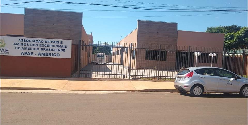 Sede da APAE Américo Brasiliense — Associação de Pais e Amigos dos Excepcionais em Américo Brasiliense/SP